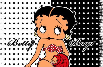 Canga BETTY BOOP POA PRETO
