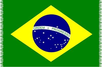 Pareo Brazilian Flag