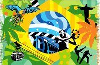 Pareo BRASIL POP