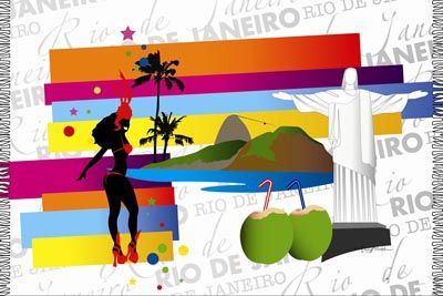 Pareo Rio Waves