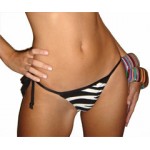 Calcinha fio dental Zebra Micro
