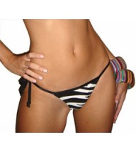 Calcinha fio dental Zebra Micro