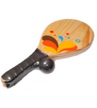 Frescobol RiodeSol - Kit de 2 raquetes + bola