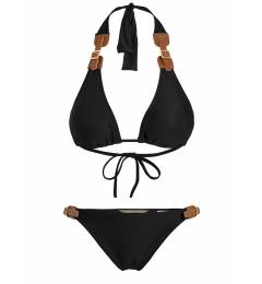 Biquini preto luxo Agua de Coco Morro