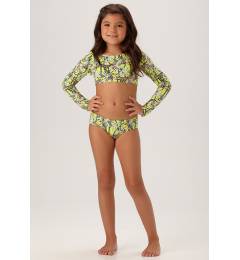 Conjunto Rash guard manga longa X-fit Sunquini