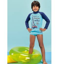 Rash guard menino manga longa Light Uv