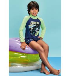 Rash guard menino - blusa anti uv - Light Uv Espacial