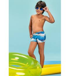 Sunga menino Beach Print Boxer