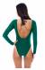 Body manga longa shine green Duna Green Body