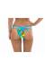 Calcinha strapy flora tropica azul Calcinha Tropical Blue Neck