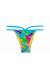Calcinha strapy flora tropica azul Calcinha Tropical Blue Neck