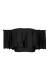 Top com babado preto Top Black Babado
