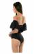Mai babado preto Black Maio Babado