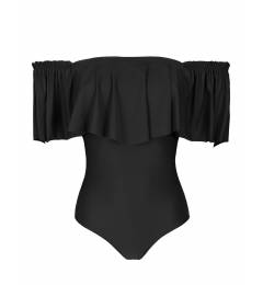 Mai� babado preto Black Maio Babado