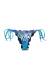 Parte de baixo de biquini com ripple Bottom Violina Frufru Fio