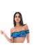 Top ombro a ombro Top Violina Off Shoulder