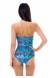 Maio estampa pav�o Violina One Piece