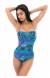 Maio estampa pav�o Violina One Piece