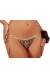 Calcinha fio dental Leopard