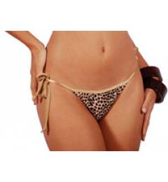 Calcinha fio dental Leopard