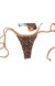 Calcinha fio dental Leopard