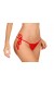 Calcinha fio dental Red Micro