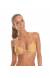 Top triangulo ouro Soutien Gold Tri