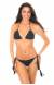 Biqu�ni empina bumbum pompom Ambra Frufru Preto
