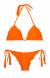 Biqu�ni laranja Ambra Frufru Sombrero