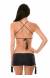 Biqu�ni cropped com sainha Ambra Jupe Black