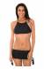 Biqu�ni cropped com sainha Ambra Jupe Black
