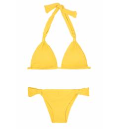 Biquni frente unica amarelo Ambra Mel Melon