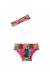 Calcinha baby listra geometrica color Algodao Doce