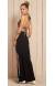 Vestido longo recorte lateral praia Vestido Elisia