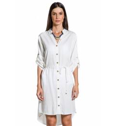 Camisao white praia Chemise Gold Branco