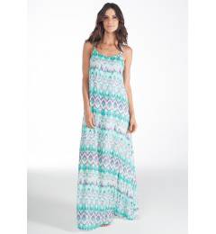 Vestido londo estampa azul Vestido Blenda