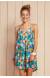 Slip dress floral Macaquinho Manu