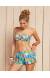 Short curto estampa floral Short Luz Do Cais