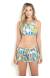 Short curto estampa floral Short Luz Do Cais