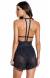 Short rendinha black - Shorts Noite