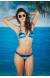 Biqu�ni listrado Blue Man Iceberg