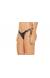 Calcinha preta lacinho corda Bottom Angel Preto