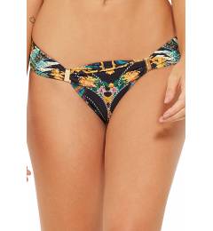 Calcinha estampa detalhe dourado Bottom Caribe Realeza