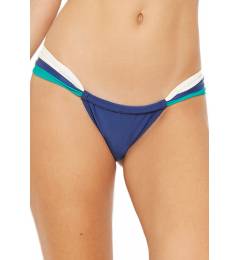Calcinha tira color Bottom Color Azul Furacao