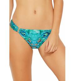 Calcinha reta cocar blue Bottom Ibiza Fantastic
