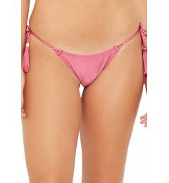 Calcinha rosa lisa laciho corda Bottom Lolli Pop Rosa Perfume