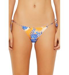 Calcinha regulavel lacinho estampa blue orange - Bottom Lollipop Solar