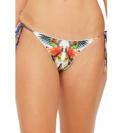 Calcinha estampa multicolorida lacinho - Bottom Mel Esplendor