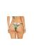 Calcinha lateral franzida larga floral Bottom Omega Isla