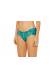 Calcinha lateral franzida larga cocar blue Bottom Prado Fantastic